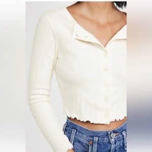 REFORMATION BUTTON UP TOP